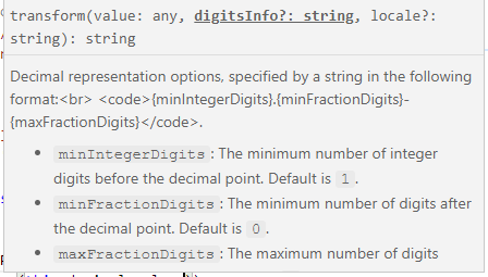 angular input number format decimal